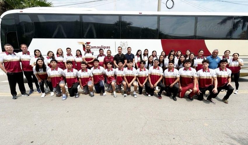 Delegaciones tamaulipecas viajan a Macro Regionales CONADE&nbsp;2025