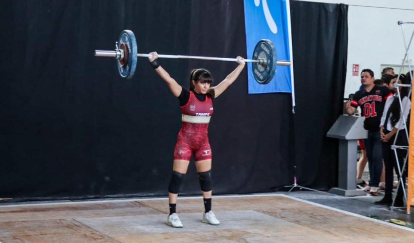 Tres atletas tamaulipecas clasifican a la Olimpiada Nacional CONADE 2025 en levantamiento de&nbsp;pesas