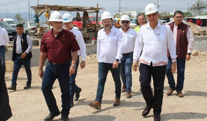 Constata gobernador avance en la construcción de la Ciudad Judicial en&nbsp;Victoria