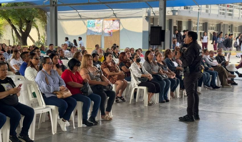Imparte Guardia Estatal de Género plática preventiva de adicciones en&nbsp;Reynosa