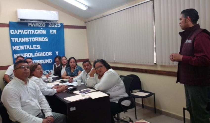 Capacita SSPT a personal de DEMA en intervención de trastornos mentales, neurológicos y por uso de&nbsp;sustancias