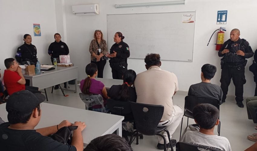 Brinda Guardia Estatal de Género plática preventiva contra&nbsp;adicciones