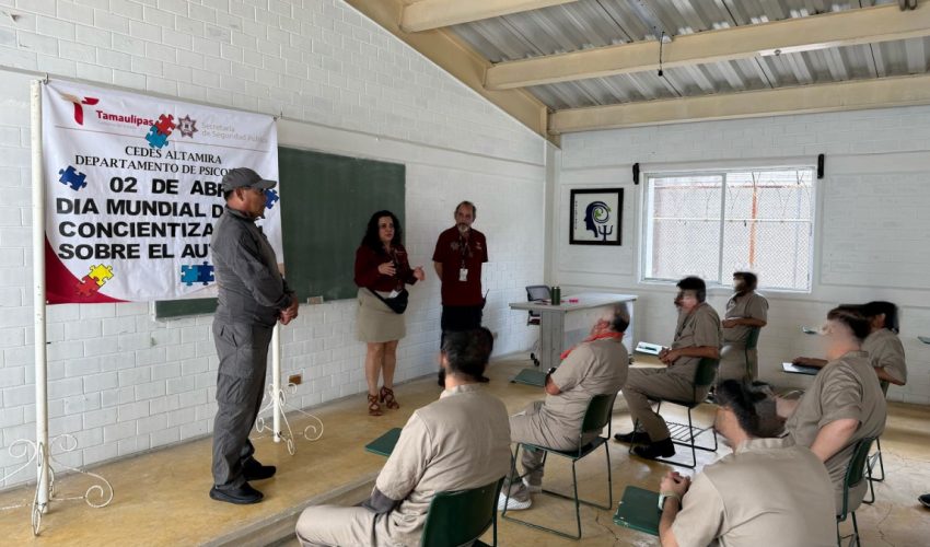 Concientizan a PPLs de CEDES Altamira sobre Trastornos del Espectro&nbsp;Autista