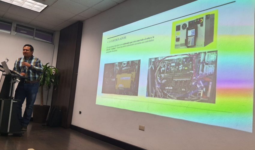 Imparten a estudiantes de la UPV conferencia «Brazo Robótico en la Industria&nbsp;Automotriz»