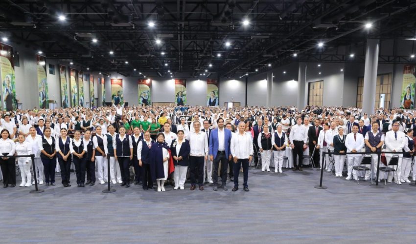 Celebra Américo Villarreal a cerca de 3 mil profesionales de la enfermería en&nbsp;Tamaulipas