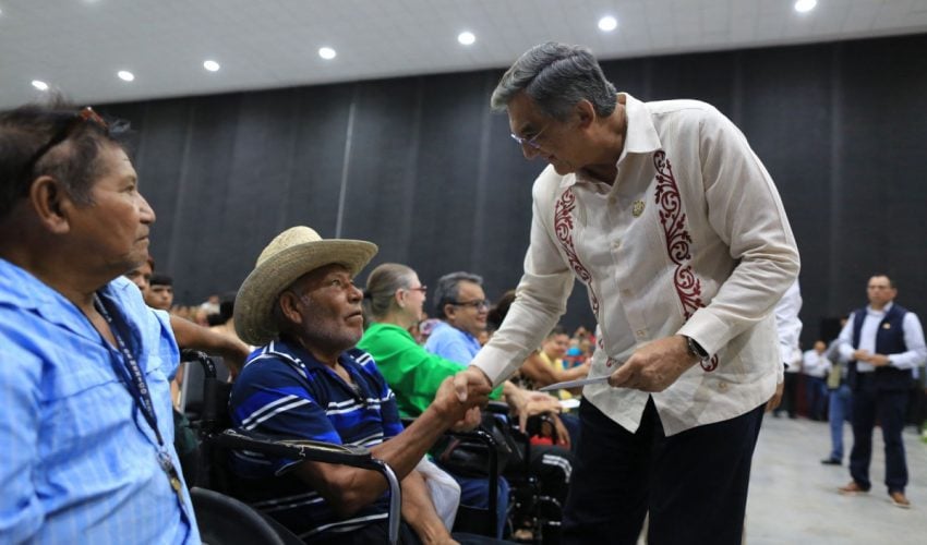 Encabeza Américo entrega de tarjetas de Pensión para el Bienestar a Personas con&nbsp;Discapacidad