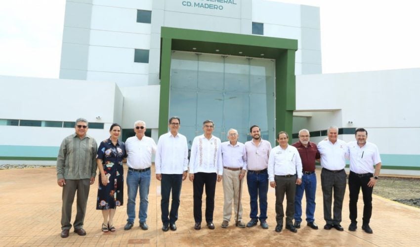 Supervisa Américo Villarreal avances del nuevo Hospital General de Ciudad&nbsp;Madero