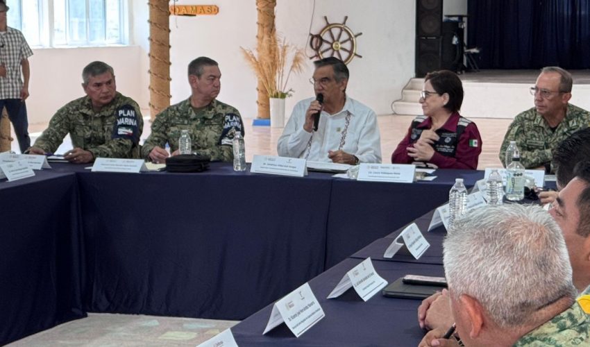 Reconoce la coordinadora nacional de PC el trabajo de prevención encabezado por gobernador en&nbsp;Tamaulipas