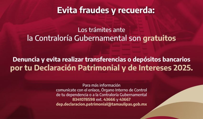 Más de mil personas servidoras públicas realizan su declaración patrimonial desde el día primero de&nbsp;mayo