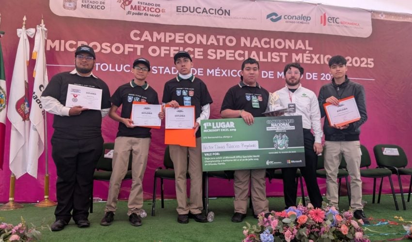 Obtiene alumno del CONALEP pase al Campeonato Mundial Microsoft Office&nbsp;Specialist
