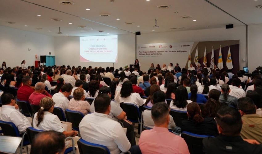 Realiza CRETAM Foro Regional de Escuelas&nbsp;Multigrado