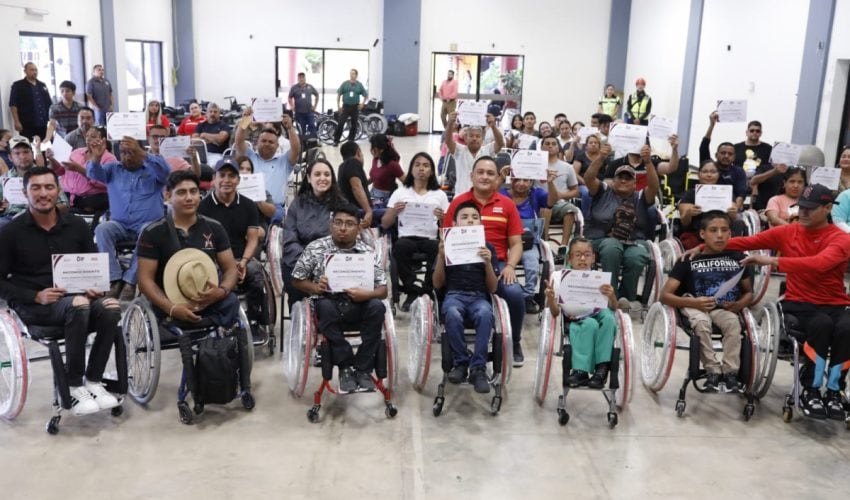 Realiza DIF Tamaulipas segunda capacitación y donación de sillas de ruedas para personas&nbsp;discapacitadas