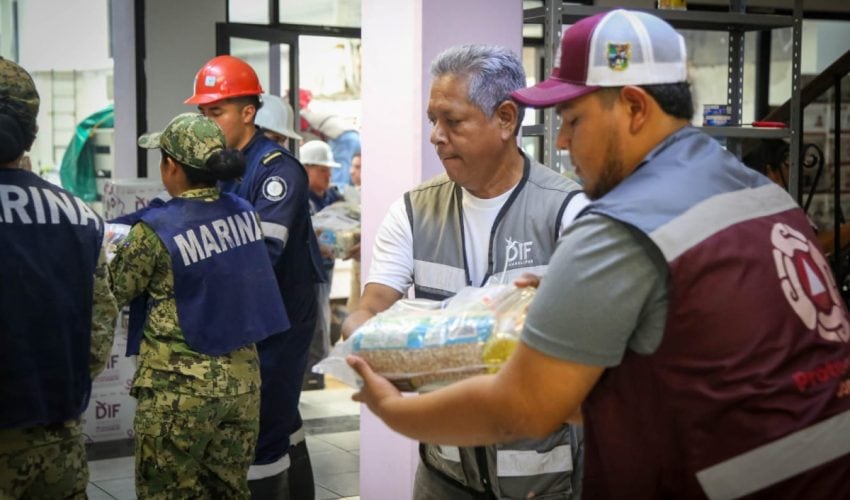 Se suma DIF Tamaulipas a la ayuda humanitaria en zonas afectadas por lluvias e&nbsp;inundaciones