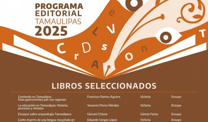 Da a conocer ITCA proyectos seleccionados de la convocatoria del Fondo Editorial Tamaulipas&nbsp;2025