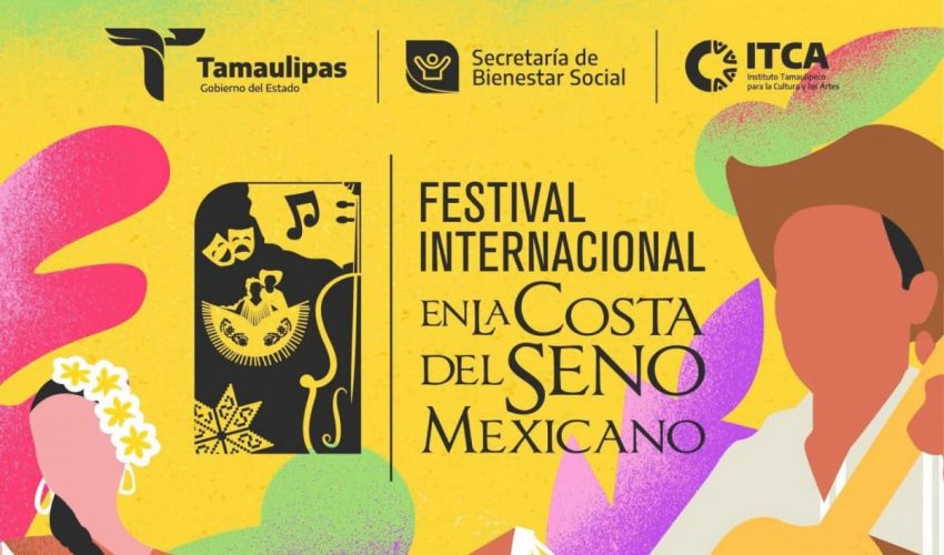 Abren convocatoria para artistas y grupos tamaulipecos que deseen postularse al Festival Internacional en la Costa del Seno Mexicano&nbsp;2025