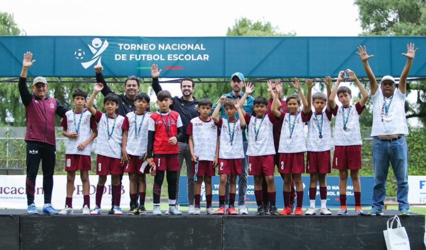 Logra escuela victorense campeonato nacional de&nbsp;fútbol