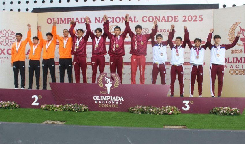 Jornada histórica para el atletismo de Tamaulipas; conquistan oro y récord nacional en relevo&nbsp;combinado