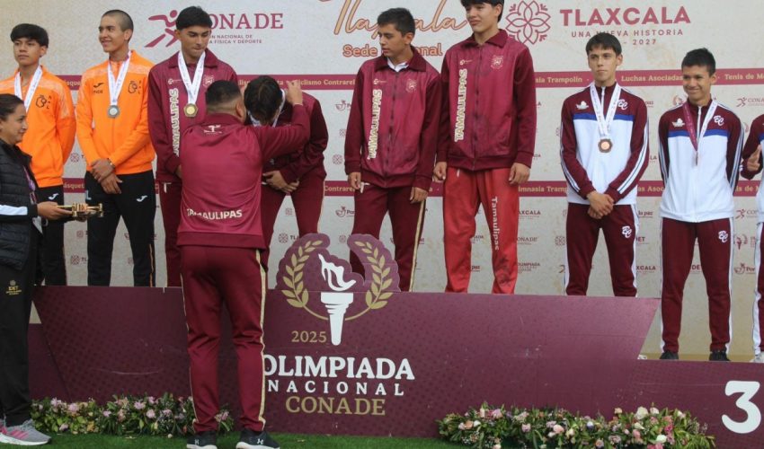 Suma Tamaulipas siete medallas en primeros tres días de Atletismo en Olimpiada&nbsp;Nacional