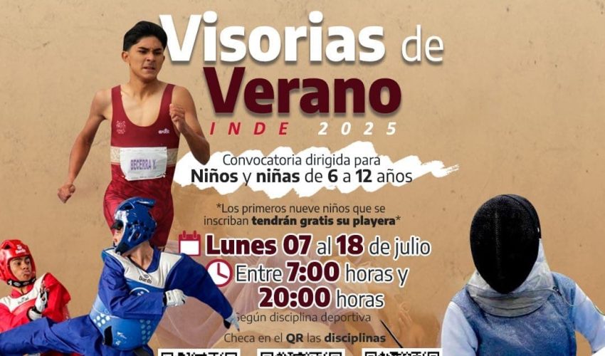 Regresa programa de verano Visorias para Nuevos Talentos&nbsp;INDE