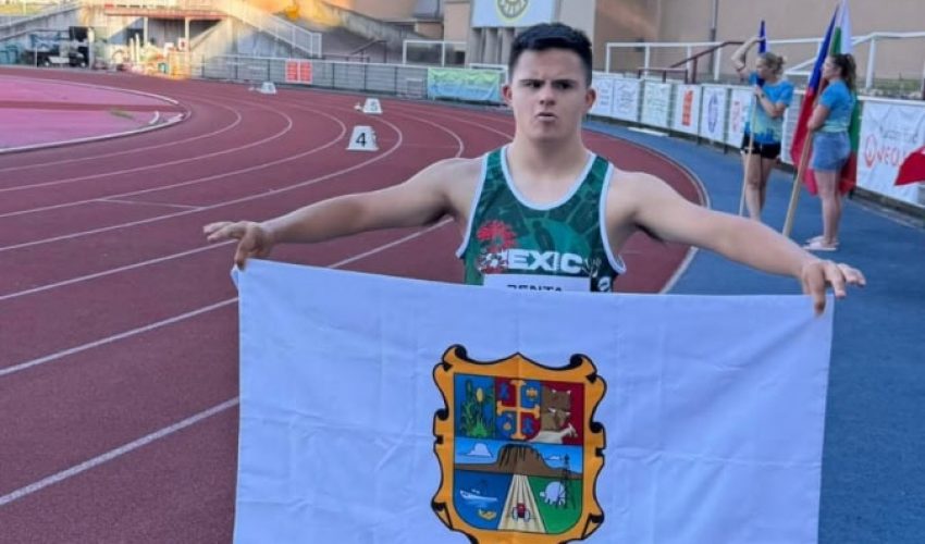 Alejandro “La Flecha” Avilés logra cuatro oros y rompe dos récords mundiales en el Abierto Europeo de Atletismo para atletas con Síndrome de&nbsp;Down