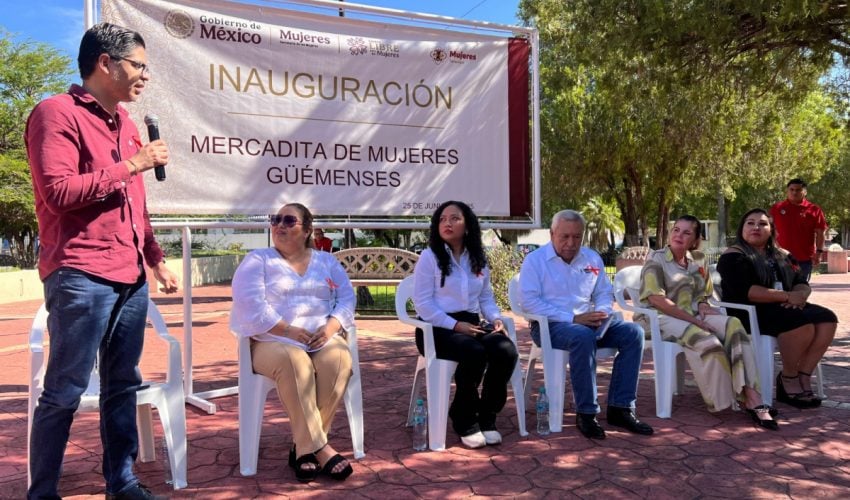 Inauguran “Mercadita de Mujeres Güemenses” para fomentar el emprendimiento femenino:&nbsp;IMT