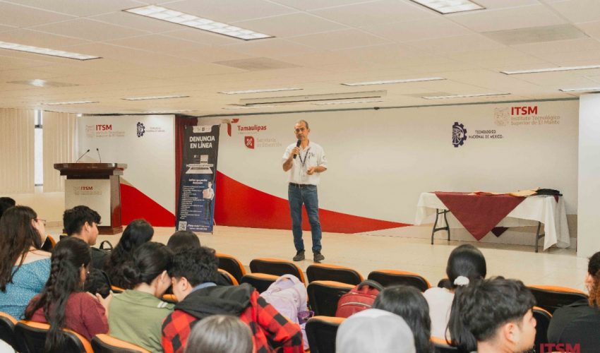 Se capacitan estudiantes del Instituto Tecnológico de El Mante en&nbsp;ciberseguridad