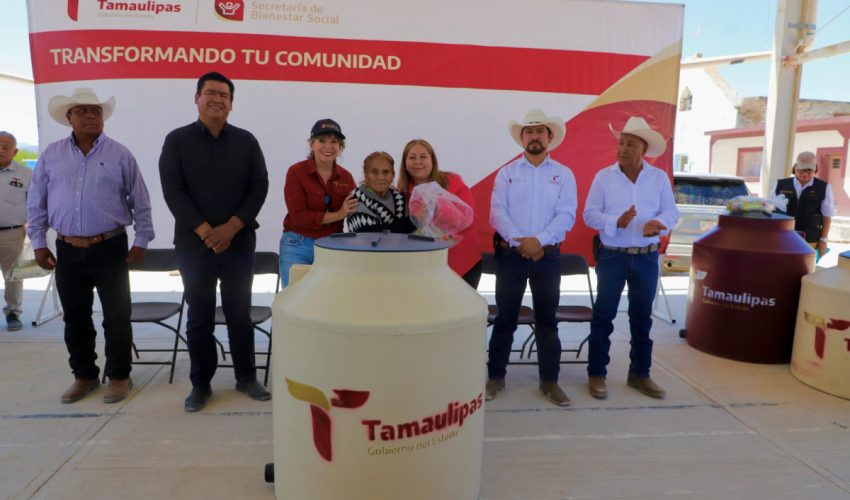 Entrega SEBIEN apoyos para&nbsp;Bustamante