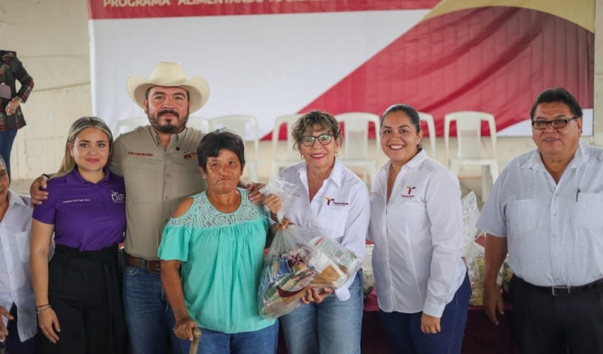 Lleva SEBIEN apoyo a ejido Graciano Sánchez del municipio de&nbsp;González