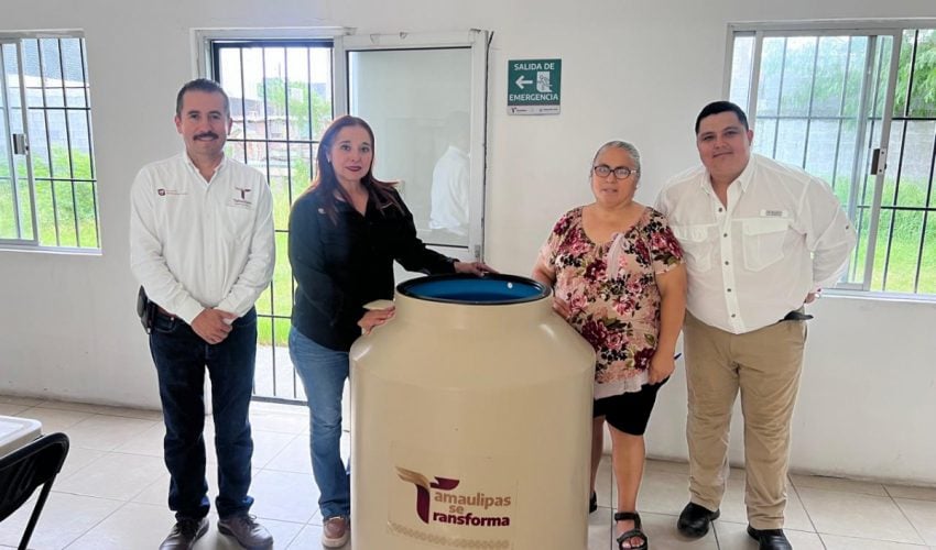 Lleva SEBIEN generadores de agua a&nbsp;Matamoros