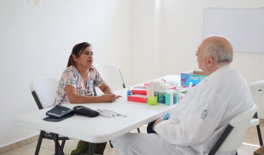 Llevan SEBIEN y Rotarios jornada médica a Unidad de&nbsp;Bienestar