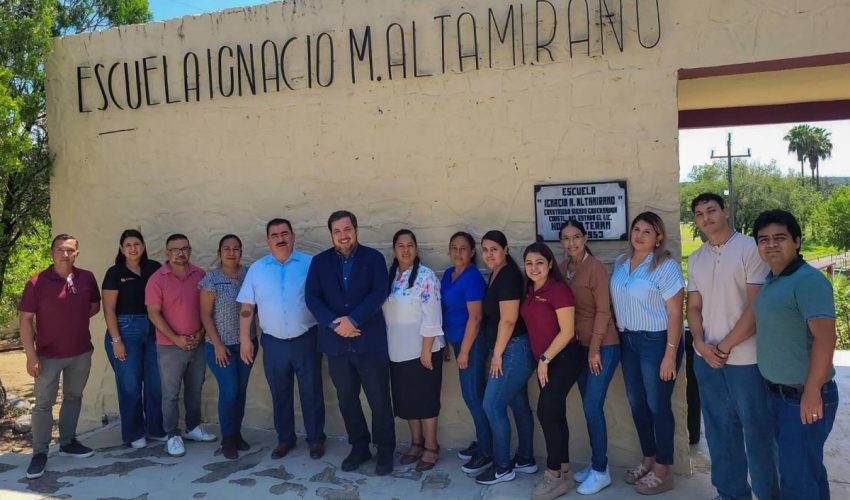 Visita secretario de Educación primaria multigrado en&nbsp;Villagrán