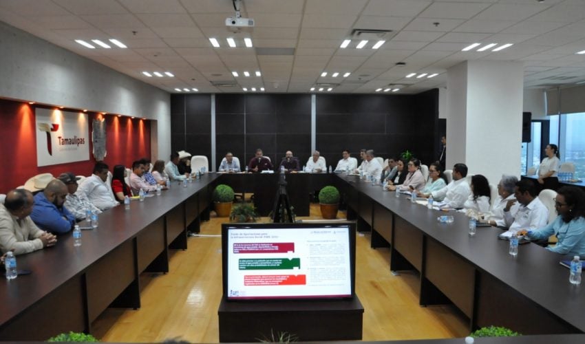 Presentan ediles y gerentes de COMAPAs de Tamaulipas avances de sus Planes Maestros Municipales de Infraestructura&nbsp;Hidráulica