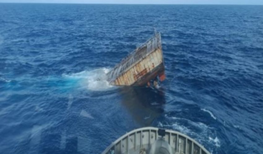 Impulsa Tamaulipas creación de un arrecife artificial con el hundimiento del Ex-Buque&nbsp;“Huracán”