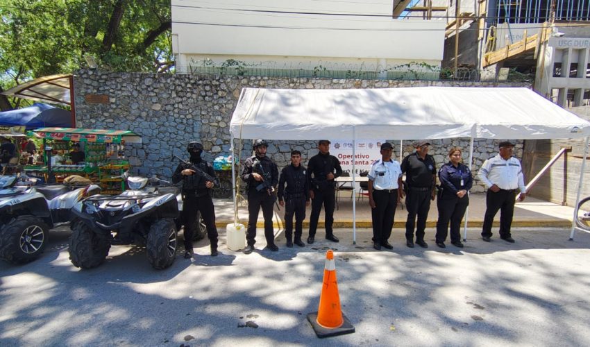 Participa Guardia Estatal en Centros de Mandos de Apoyo Ciudadano&nbsp;Turísticos