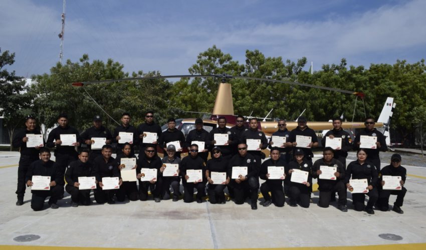 Concluye Guardia Estatal décimo bloque del Curso de Medicina Táctica&nbsp;Policial