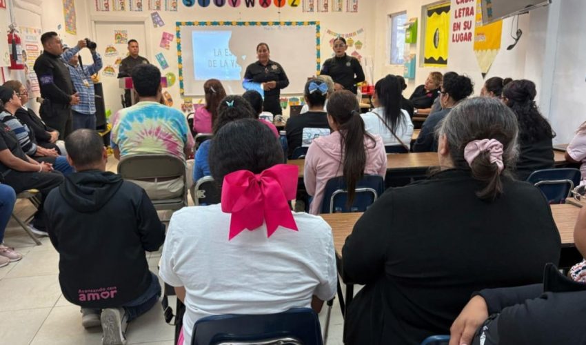 Imparte Guardia Estatal de Género taller preventivo en&nbsp;Matamoros