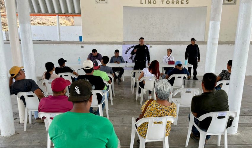 Imparte Guardia Estatal plática preventiva contra adicciones en Nuevo&nbsp;Morelos