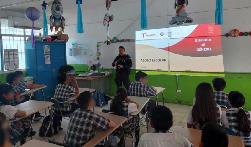 Mantiene Guardia Estatal de Género proximidad con&nbsp;estudiantes
