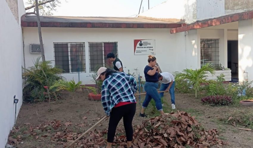 Adolescentes en conflicto con la Ley Penal se suman a Jornada Nacional de&nbsp;Tequios