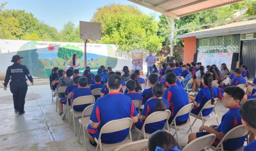 Imparte Guardia Estatal de Género pláticas contra el bullying a estudiantes de&nbsp;Güémez