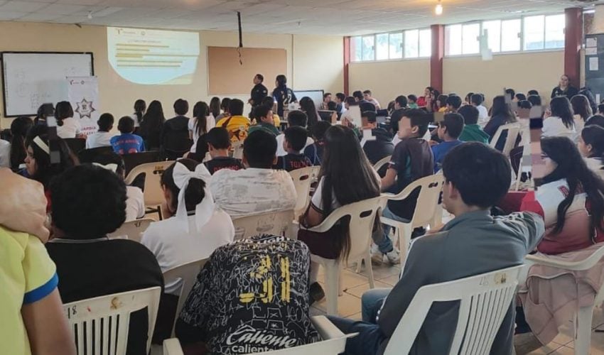 Previenen conductas violentas y adicciones en estudiantes de la&nbsp;frontera