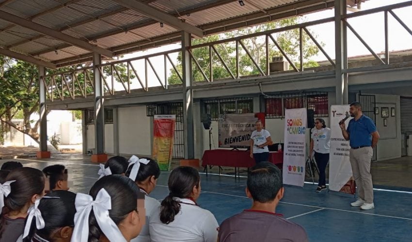 Previenen conductas antisociales en estudiantes de secundaria en&nbsp;Altamira