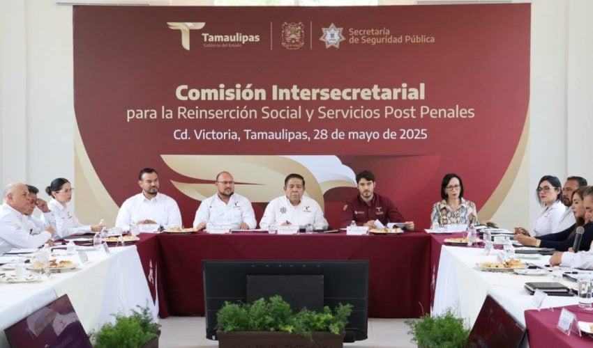 Instala SSPT Comisión Intersecretarial para la Reinserción Social y Servicios Post Penales del Estado de&nbsp;Tamaulipas