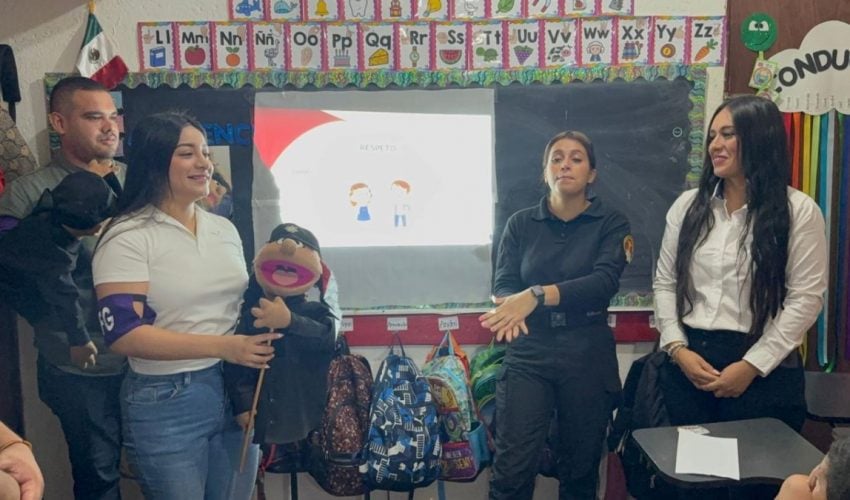 Imparte Guardia Estatal de Género taller “Aprendiendo los Valores” a estudiantes de Ciudad&nbsp;Victoria