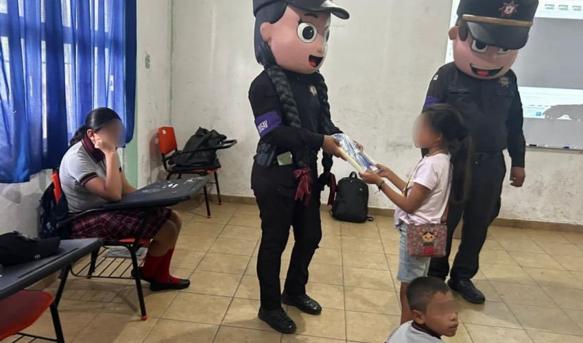 Imparte Guardia Estatal de Género taller comunitario para prevenir&nbsp;bullying