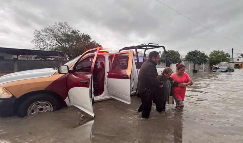 Activa SSPT Plan Tamaulipas para atender a población afectada por tormenta tropical&nbsp;“Barry”