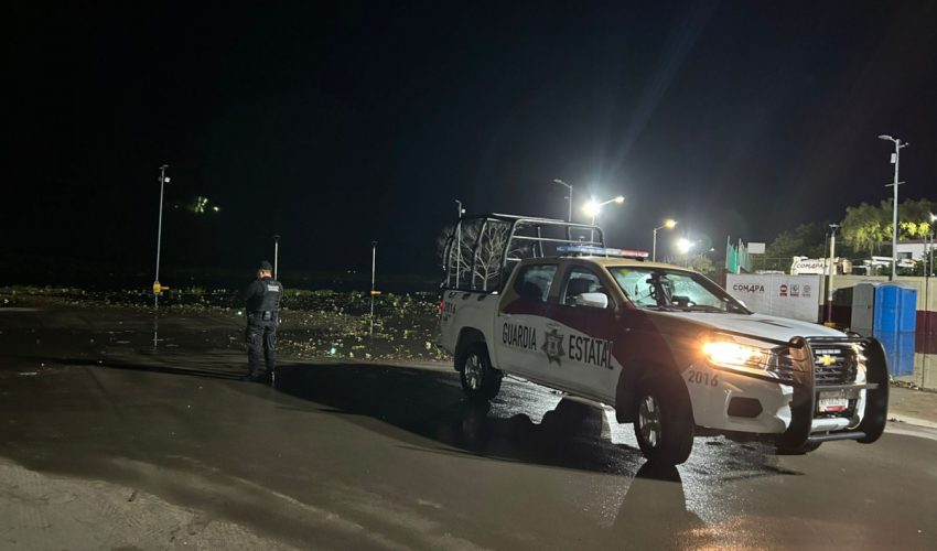 Día y noche, Guardia Estatal mantiene la vigilancia en zonas de riesgo de&nbsp;inundación