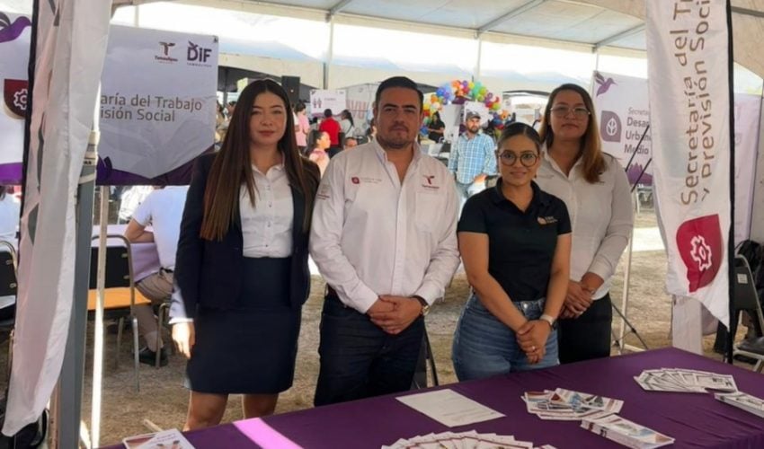 Participa STPS en jornadas asistenciales del DIF Tamaulipas, reafirmando compromiso de un gobierno humanista y cercano a la&nbsp;gente