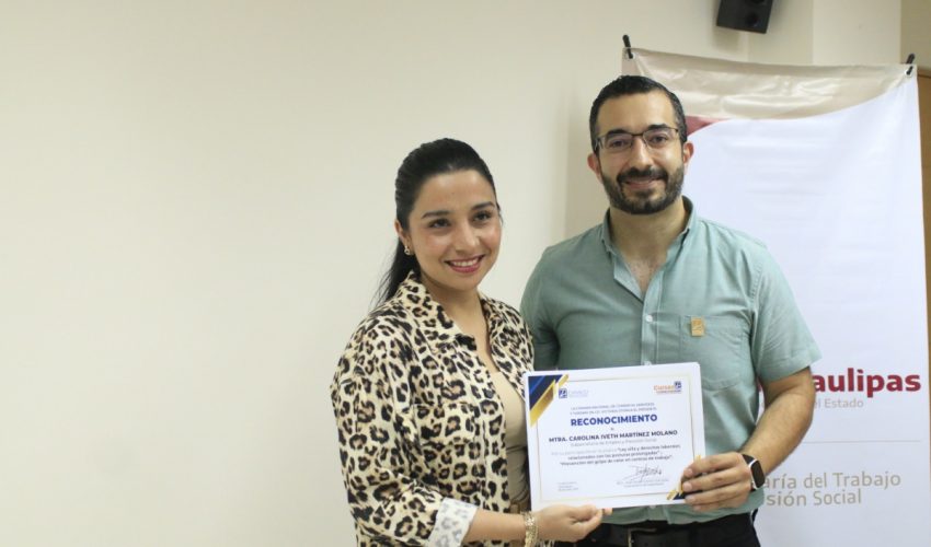 Capacita STPS a empresarios de Victoria sobre Ley Silla y golpe de calor en los centros de&nbsp;trabajo