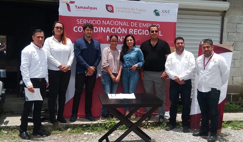 Apoya STPS Tamaulipas emprendimiento en El Mante con equipamiento para negocio de&nbsp;estética